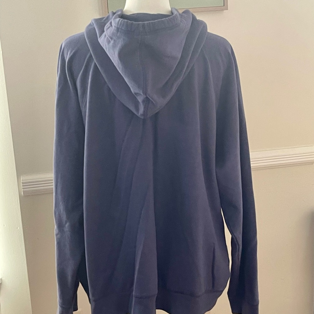 Navy Blue torrid Zip-Up Hoodie - Picture 2 of 3